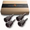 GROUNDGRABBA 3/4" 19mm Hex 4 Pack. Clip -in Socket Driver for Driving in Your GroundGrabba Screw-in Tent Stake Ground Anchors view 1
