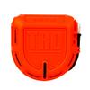 Atwood Rope MFG Tactical 550 Paracord Parachute Cord Rope Dispenser 50ft Spool TRD | Cutting Blade, Belt Clip, Cord Grip, View Port, Integrated Ruler (Orange) view 1