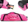 Athletico Rolling Baseball Bag - Wheeled Bat Bag for TBall & Softball Equipment for Youth, Kids, and Adults (Pink) view 1