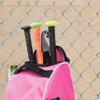 Athletico Rolling Baseball Bag - Wheeled Bat Bag for TBall & Softball Equipment for Youth, Kids, and Adults (Pink) view 4