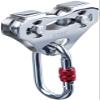 CTSC Climbing Pulleys with Oval Carabiner, Zipline Pulley Kit for Backyard Zipline, Hauling, Rigging and Commercial Purposes with Speed 35/s and Holds Upto 800lbs view 1