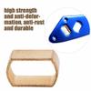 3Pcs Fishing Reel Handle Parts, Metal Reel Handle Installation Hole Adapter 8x5mm to 7x4mm Baitcaster Handle 8X5Mm to 7X4Mm Adapter Fishing Reel Fly Reel Handle view 2