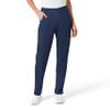 WonderWink W123 Womens Flat-Front Double Cargo Pant  Navy, Medium Petite view 1