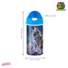 3D LiveLife Drinking Bottle - Moonlight Sonata from Deluxebase. Wolf 20oz Tumbler with Lenticular 3D Image, BPA Free Reusable Water Bottle with Easy to Use Straw Lid. view 3