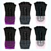 BambooMN Women's Small/Medium Yoga Rayon from Bamboo Fiber Non- Skid Socks - Assortment A - 6 Pair view 2