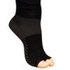 BambooMN Women's Small/Medium Yoga Rayon from Bamboo Fiber Non- Skid Socks - Assortment A - 6 Pair view 3