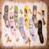 Foozys Unisex Crew Socks Canine Collection (Shih Tzu),Fits Shoe Size 4-10 view 4