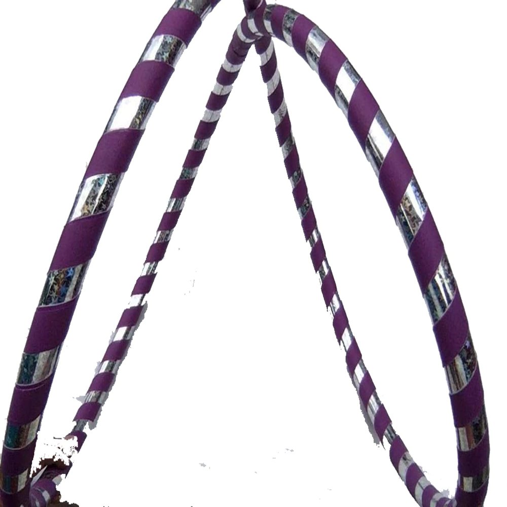 1.5 lb. Hula Hoop Purple Weighted Small 36 inches Fitness Dance Workout Exercise Beginner