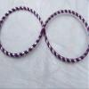 1.5 lb. Hula Hoop Purple Weighted Small 36 inches Fitness Dance Workout Exercise Beginner view 3