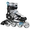 Roller Derby Aerio Q80X Womens Inline Skate, Light Gray/Black, 10 view 1
