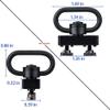 360 Tactical QD Sling Swivel Adapter Mount for M-LOK Handguard 1.25" Push Button QD Sling Swivel Adaptor view 2