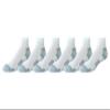 Amazon Essentials Men's Big-Tall 6-Pack Peformance Cotton Cushioned Athletic Ankle Socks Sockshosiery, -white, Shoe Size: 12-16 view 1