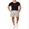 Amazon Essentials Men's Classic-Fit 7" Chino Shorts, Grey Pineapple, 34 view 4