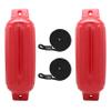 Extreme Max 3006.7563 BoatTector Inflatable Fender Value 2-Pack - 8.5" x 27", Red view 1