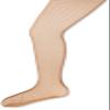 Capezio girls Professional Fishnet Seamless Tight Hosiery, Toasted Almond, Large-X-Large US view 1