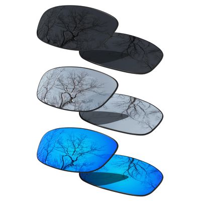 3 Pair Polarized Replacement Lenses for Oakley Fives Squared OO9238 Pack-BSI2