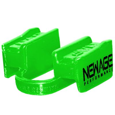 New Age Performance 6DS Weightlifting Mouthpiece, Increase Strength & Reps for Lifting, Powerlifting, Strongmen, Bodybuilding, Calisthenics, Workout Accessory, Fitness Gear (Lime Green)