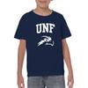 YS03 - North Florida Ospreys Arch Logo Youth T-Shirt - Medium - Navy view 2
