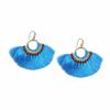 10 Colors Boho Tassel Earrings Handmade Long Earring Colorful Drop Earring For Women Jewelry Gifts Blue view 2