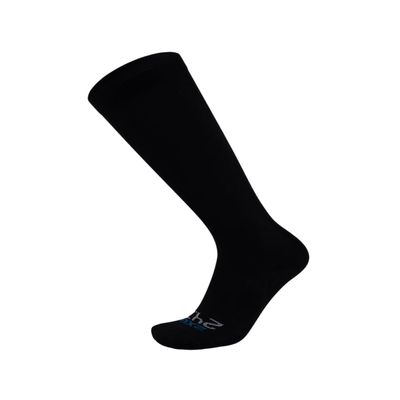 2XU Unisex 24/7 Compression Socks - Enhance Circulation & Reduce Fatigue - Black/Black - Size Large 2 (Men's Size 9-12, Women's Size 10-13)
