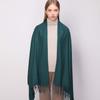 RIIQIICHY Scarfs for Women Winter Green Pashmina Shawls and Wraps for Evening Dresses Warm Large Scarves Wedding Shawl view 4