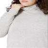 Amazon Essentials Women's Long-Sleeve Turtleneck (Available in Plus Size), Grey Heather, Large view 3