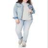 Amazon Essentials Women's Long-Sleeve Turtleneck (Available in Plus Size), Grey Heather, Large view 4