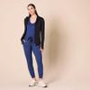 Amazon Essentials Athletic Pants for Women, Brushed Tech Stretch Lounge Joggers, Plus Size Available, Navy Space Dye, Small view 4