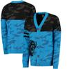 FOCO Carolina Panthers Camouflage Cardigan - Mens Medium view 1