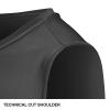 Champro Sleeveless Compression Shirt - Polyester/Spandex, Youth Small, Black view 2