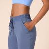 Amazon Essentials Women's Studio Woven Stretch Crop Jogger Pant, Nightshadow Blue, Medium view 4