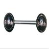 (1 Pair) Naughty Words Straight Nipple Bars Surgical Steel 14g (BITCH) (B/5/5) view 1