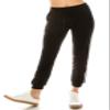 ALWAYS Women Drawstrings Jogger Sweatpants - Super Light Skinny Fit Premium Soft Stretch Pockets Track Pants Black US M (Tag L/XL) view 2
