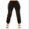 ALWAYS Women Drawstrings Jogger Sweatpants - Super Light Skinny Fit Premium Soft Stretch Pockets Track Pants Black US M (Tag L/XL) view 3