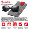 PolarSpex Toddler Sunglasses  Polarized UV Protection Cat Eye Sunglasses with Unbreakable Frame for Girls Age 2-8 view 2