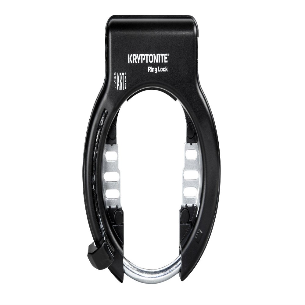 Kryptonite Ring Lock with Plug in Capability - Retractable with Flexible Mount