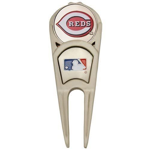 Cincinnati Reds Official MLB 3" Divot Tool Ball Marker