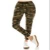 ALWAYS Women Drawstrings Jogger Sweatpants - Super Light Skinny Fit Premium Soft Stretch Camo Military Army Pockets Pants M view 2