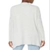 Amazon Essentials Women's Relaxed-Fit Ultra-Lightweight Open-Front Cardigan, Grey Heather Stripe, XX-Large view 2