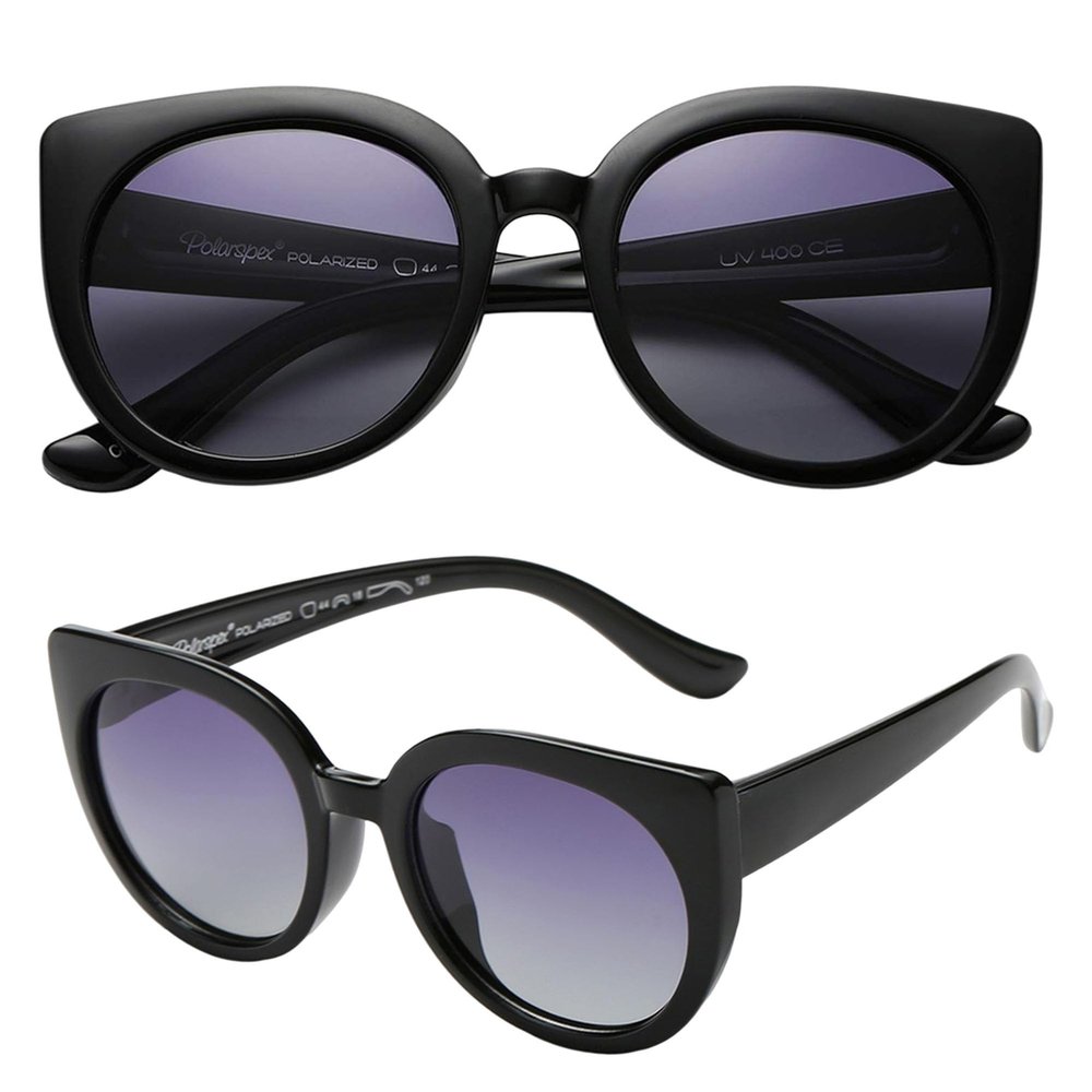 PolarSpex Toddler Sunglasses Polarized UV Protection Cat Eye Sunglasses with Unbreakable Frame for Girls Age 2-8