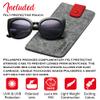 PolarSpex Toddler Sunglasses  Polarized UV Protection Cat Eye Sunglasses with Unbreakable Frame for Girls Age 2-8 view 2