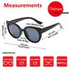 PolarSpex Toddler Sunglasses  Polarized UV Protection Cat Eye Sunglasses with Unbreakable Frame for Girls Age 2-8 view 4