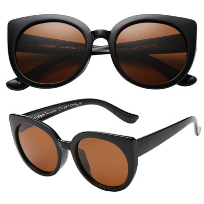 PolarSpex Toddler Sunglasses Polarized UV Protection Cat Eye Sunglasses with Unbreakable Frame for Girls Age 2-8