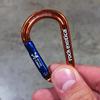 RockX Accessory Carabiner (Gray) - Lightweight 5kN Carabiner for Gear and Accessories  Made in The USA view 2