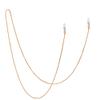 Jmkcoz Stainless Steel Eyeglass Holder Chain 80cm Eyeglass Necklace Chain, Gold view 1