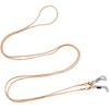 Jmkcoz Stainless Steel Eyeglass Holder Chain 80cm Eyeglass Necklace Chain, Gold view 3