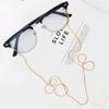 Jmkcoz Stainless Steel Eyeglass Holder Chain 80cm Eyeglass Necklace Chain, Gold view 4