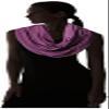 Hadley Wren Women's Classic Solid Soft Lightweight Everyday Infinity Scarf, Plum, One Size view 4