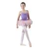 116243509 Kids Ballet Leotards With Tutu Dress Girls Cute Dance Leotard (S 120, Light Purple+Pink) view 2