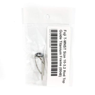 Fuji T-MNST Size 10-3.2 Rod Top Guide Titanium Frame SIC x 1 Piece (0048)